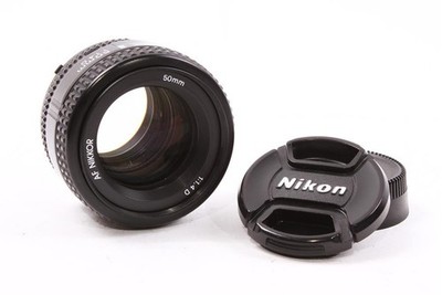 Used Nikon AF Nikkor 50mm f/1.4 D Lens (HAZE)