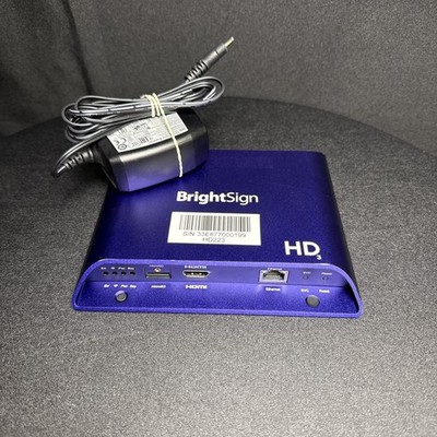 BrightSign HD223 HD3 Digital Networked Full HD Media Player Controller HDMI