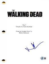 Norman Reedus Signed The Walking Dead Pilot Script Authentic Autograph Beckett
