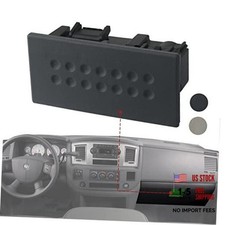 TQPONLY Glove Box Latch Handle,Compatible with Dodge Ram 2005-2009 Dark Gray