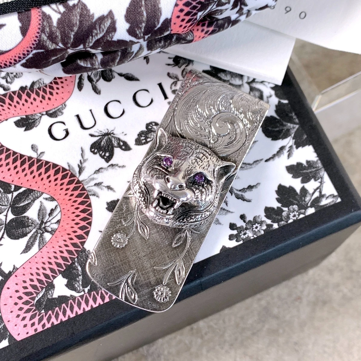 25+ Gucci Silver Money Clip Wallets for Men for sale | Updated Oct