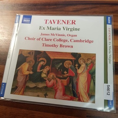 TIMOTHY BROWN tavener - ex maria virgine NM/EX (CD Album, Klassik, Naxos)