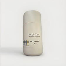 BEEKMAN 1802 Milk Stick Invisible Deodorant Aluminum Free Full Sz 2.5oz New