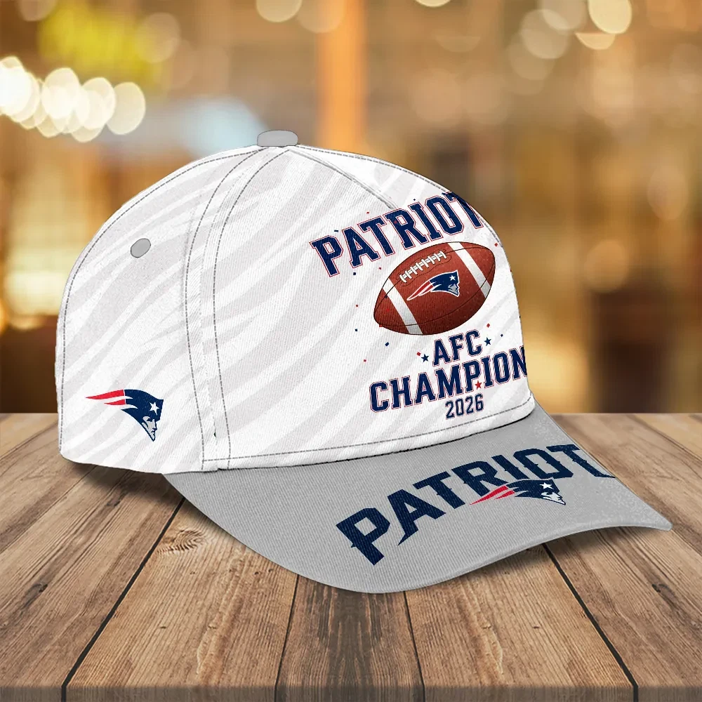 Patriots AFC Champions 2026 Classic Cap