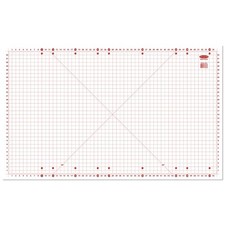 Sullivans 36x59 Cutting Mat for Home Hobby Table, White