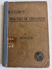 Tractate Of Education By Edward Morris - 1895...