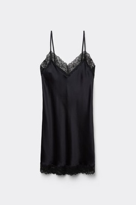 Intimissimi Silk Lace Slip Dress Size М