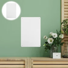 6 Pcs Laundry Room Decor Tin Sign Blank Metal Hanging Painting Signs Craft