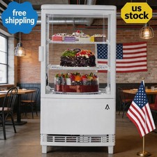 Commercial Countertop Refrigerator, 2.0 Cu.Ft Refrigerated Display Case Display