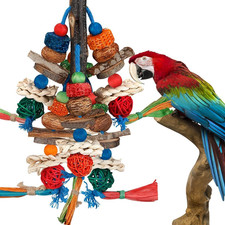 Bird Toys,Parrot Toys Exciting Chewing Fun for Parakeets,Cockatiels,Conures,L...