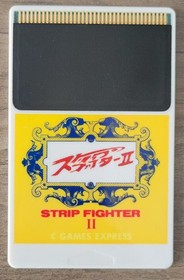 Strip Fighter II PC Engine (Japan Import) HuCard W/Case & Manual