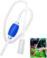 Mulmsauger Aquarium Aus Kunststoff, Aquarium Sauger Mit Waschkopf, Absaugrohr, A