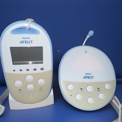 Philips AVENT SCD570/10 DECT Digital Audio Baby Monitor Receiver  + Transmitter