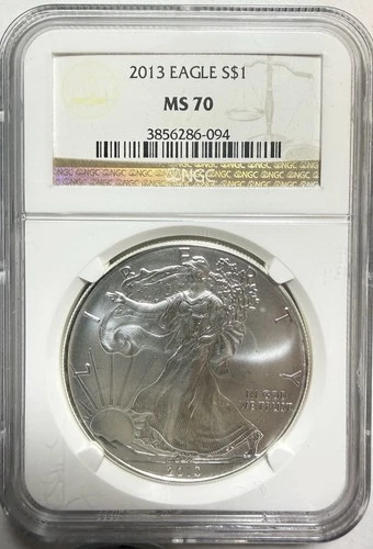 2013 Silver Eagle - NGC MS-70 - Free Shipping