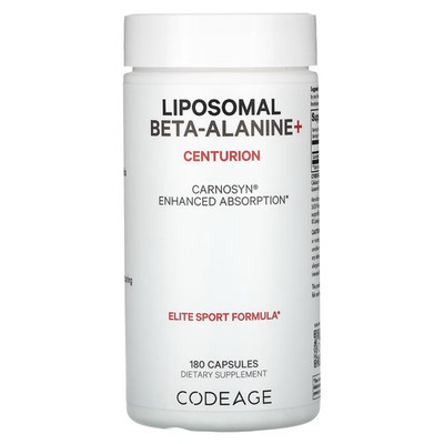 2 X Codeage, Liposomal Beta-Alanine+, Sport, CarnoSyn�, Enhanced Absorption, 180