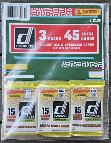 2023-24 Panini Donruss Soccer Multi Blaster (3) Pack w/ Gimenez Back Yamal RC 