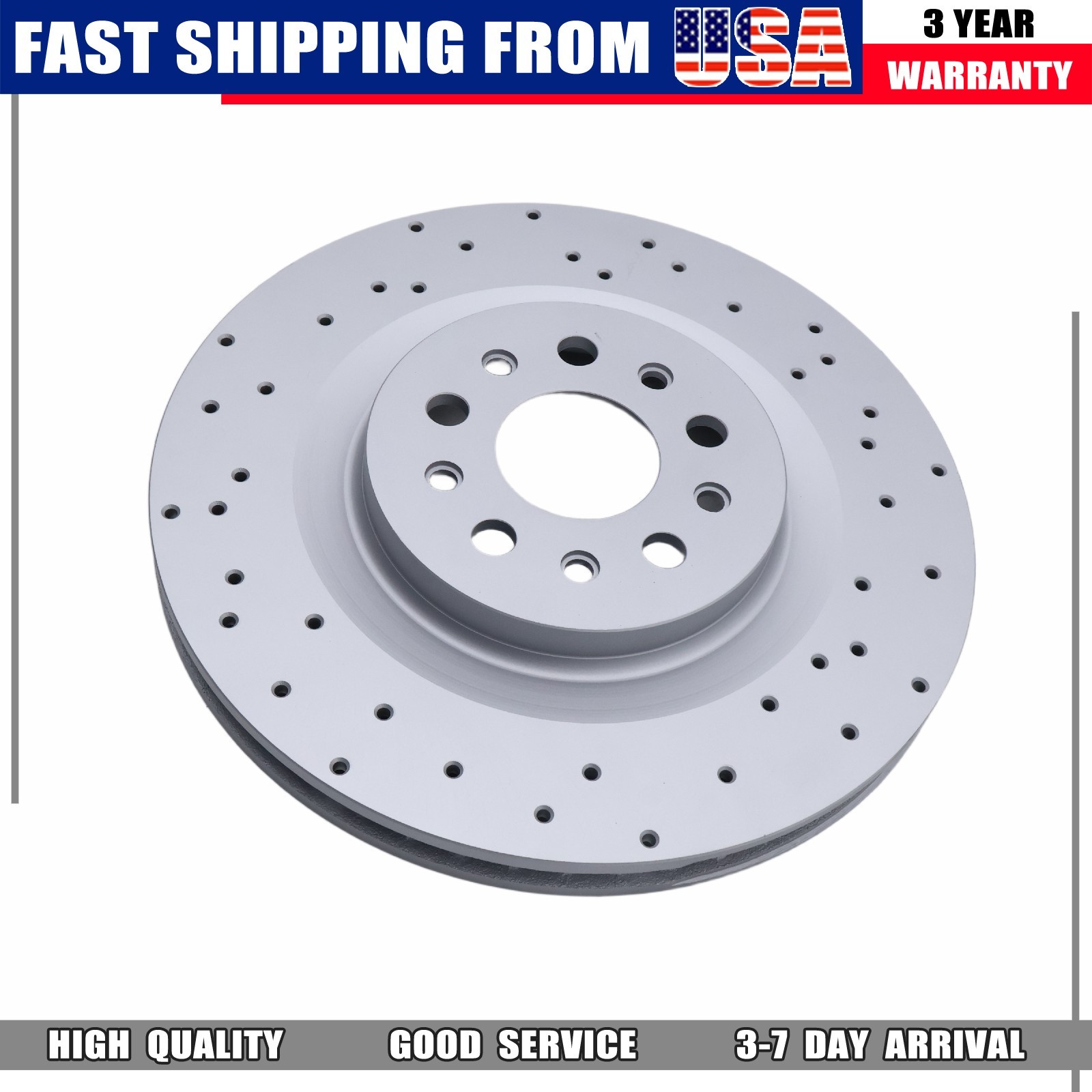 High Quality Rear Brake Rotors Set For Maserati Ghibli Quattroporte 2017-2021