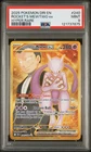 2025 POKEMON DRI EN-DESTINED RIVALS HYPER RARE TEAM ROCKET'S MEWTWO EX PSA 9