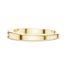 Prong Set helf Eternity Lovely Wedding Ring Round 3 pc Diamond Certfied I186