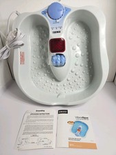 HOMEDICS VIBRASPA Luxury Foot Spa Rejuvenating Vibration w/Infared Heat NIB