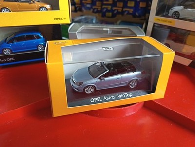 E 1/43 Boxed Model Minichamps Opel Astra Mk5 H Twin Top Dealer Box