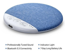 HiFi Bluetooth Pillow Speaker White Noise Sleep Aid Timer Bedside Speaker