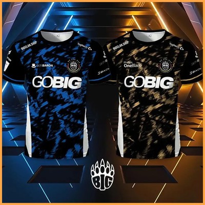 Deutschland Esports Team BIG 25/26 Saison-Trikot CS2 Gaming Atmungsaktive Traini