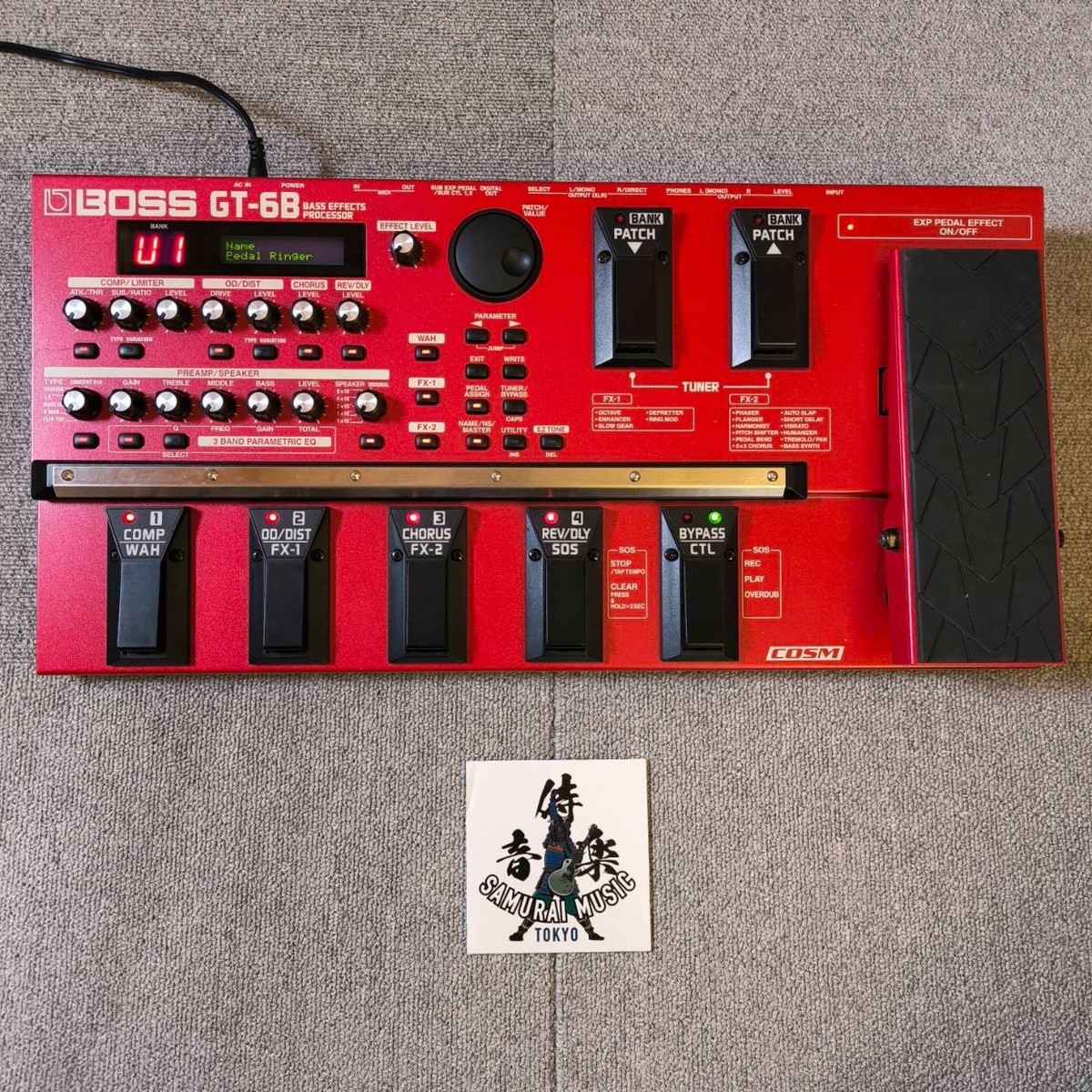 Boss GT-6B Multi-Effects Guitar Effect Pedal for sale online | eBay