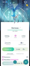 Pokémon Go Shiny Xerneas Kalos Tour Background 20k Stardust Registered Trade