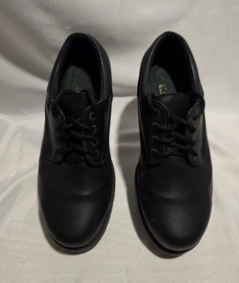 Original Rugged Outback Men's Black Safety Toe Lace Up Shoes. Size 8.5W