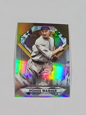 2022 Topps Chrome Update DIAMOND GREATS DGC-42 Honus Wagner Pittsburgh Pirates