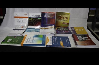 Bundle of 13 Billing & Coding Manuals-2014 HCPCS II, 2013 CPT, 2014 ICD-10-PCS