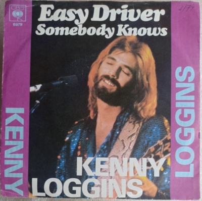 7''  KENNY  LOGGINS -  EASY DRIVER  ** D 1978  ** PROMO * * *  VG++/VG++
