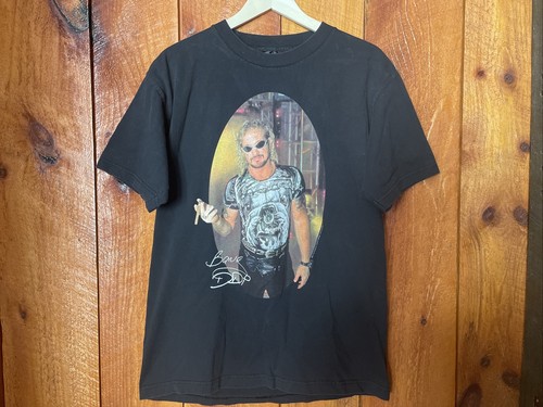 Black Tee Shirt Large WWF WWE | eBay