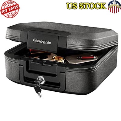 Fireproof Security Box Documents & Valuables Flush-Mounted Waterproof Design New