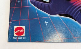 Nintendo NES 'POWER GLOVE' Instruction Manual Booklet - MATTEL - 1989