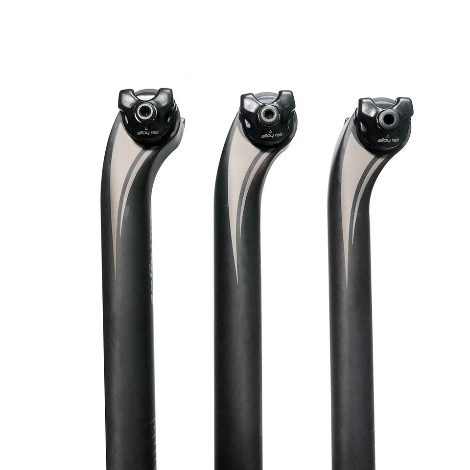 Carbon Seatpost 27.2/30.8/31.6mm Matte Bike Seat Post Seat Tube Bicycle Parts - Image 2 of 4