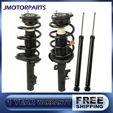 4PCS Front+Rear Complete Shocks Struts For 2004-2009 Mazda 3 2006-2010Mazda 5