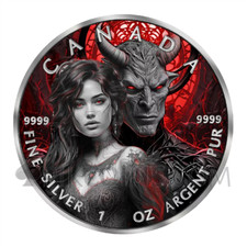 Lucifer – Angels and Devils 5$ 1oz Canada 2024