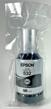 Genuine Epson 532 Black Ink Bottle for ET-M1170 ET-M2170 ET-M3170 ST-M1000