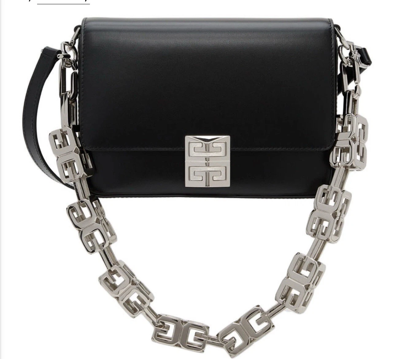 Borsa a tracolla Givenchy GV4 grande argento G cubo catena tracolla pochette borsa a mano $2495