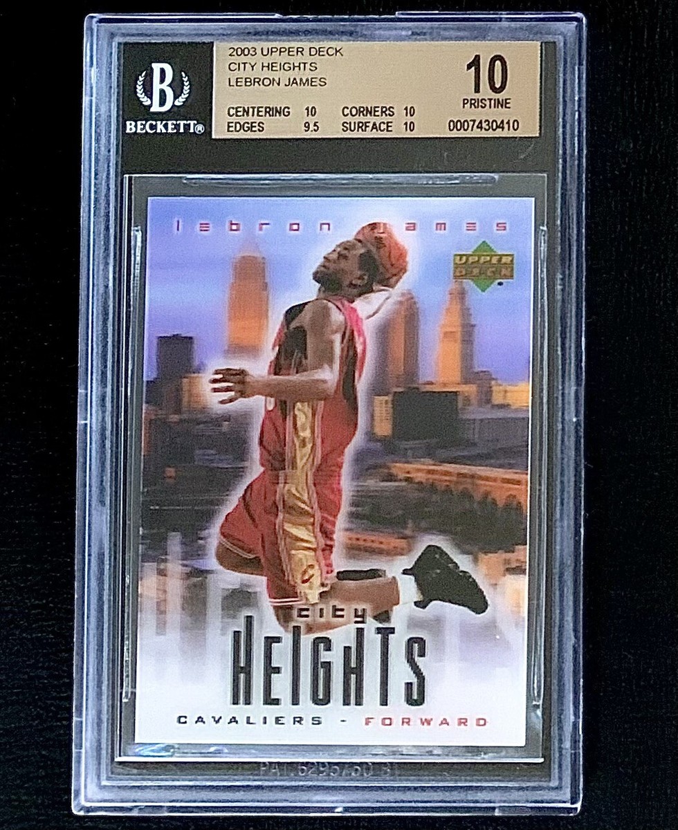 2003 LeBron James Rookie Card. Upper Deck 