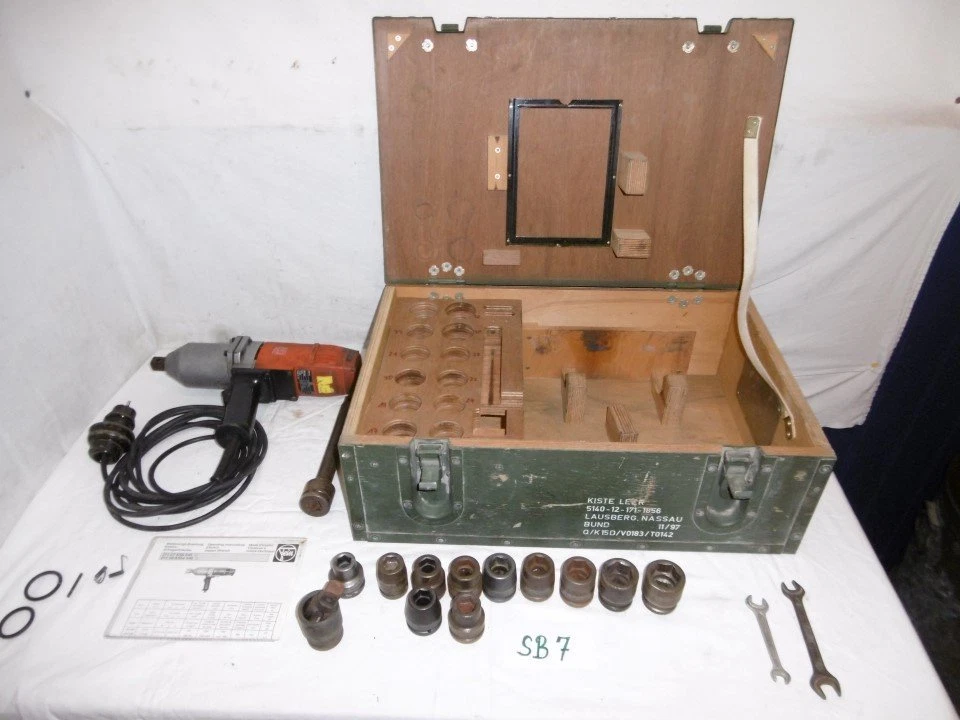 1x Fein Schlagschrauber 450W 3/4" Schrauber elektrisch ex Bundeswehr (SB7) - Bild 1 von 4