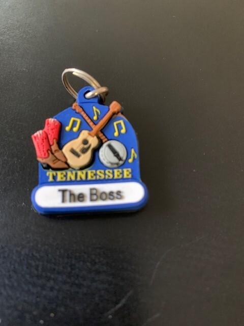 Tennessee -The Boss- Zipper Pull