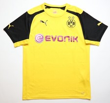 BVB BORUSSIA DORTMUND 2016/2017 CUP SHIRT JERSEY FUSSBALL TRIKOT KIT PUMA MENS M