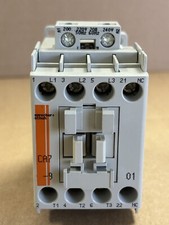 CA7-9-01-220W Contactor 9amps 480vac 3phase 1NC auxiliary 220-240vac coil sprec
