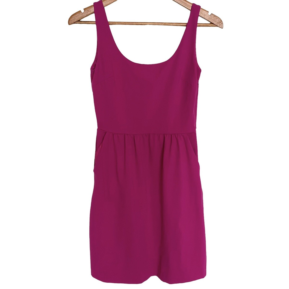 cynthia rowley hot pink dress Cynthia Rowley Women's Silk Halter Midi-Dress - Hot Pink
