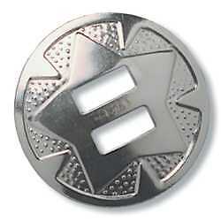 Tandy Leather Star Conchos - 1 Inch (25mm) Western Design 1320-01