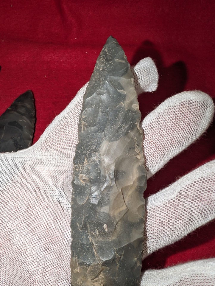 Cache Blades Artifacts- Hornstone , Arrowheads 6 1/8 | eBay