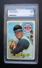 1969 TOPPS  #236 MANNY MOTA MONTREAL EXPOS - PGS 7 NM  *NICE MANNY MOTA *